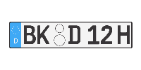 historisches Kennzeichen
