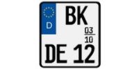 Foto: Saisonkennzeichen für Motorräder
